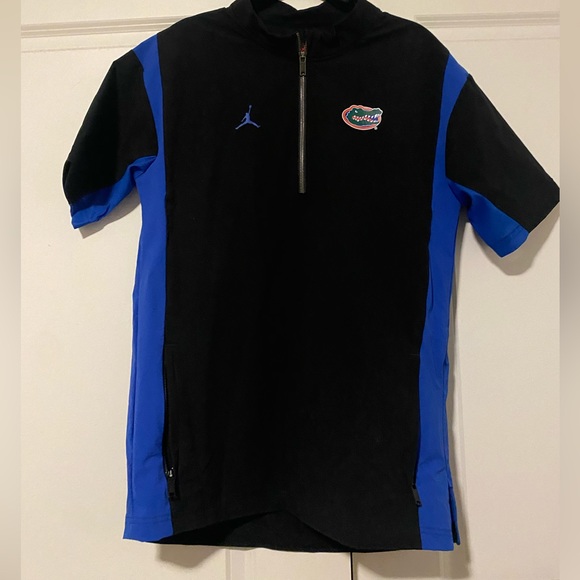 University of Florida windbreaker half zip with pockets, Jordan branding - Picture 1 of 2